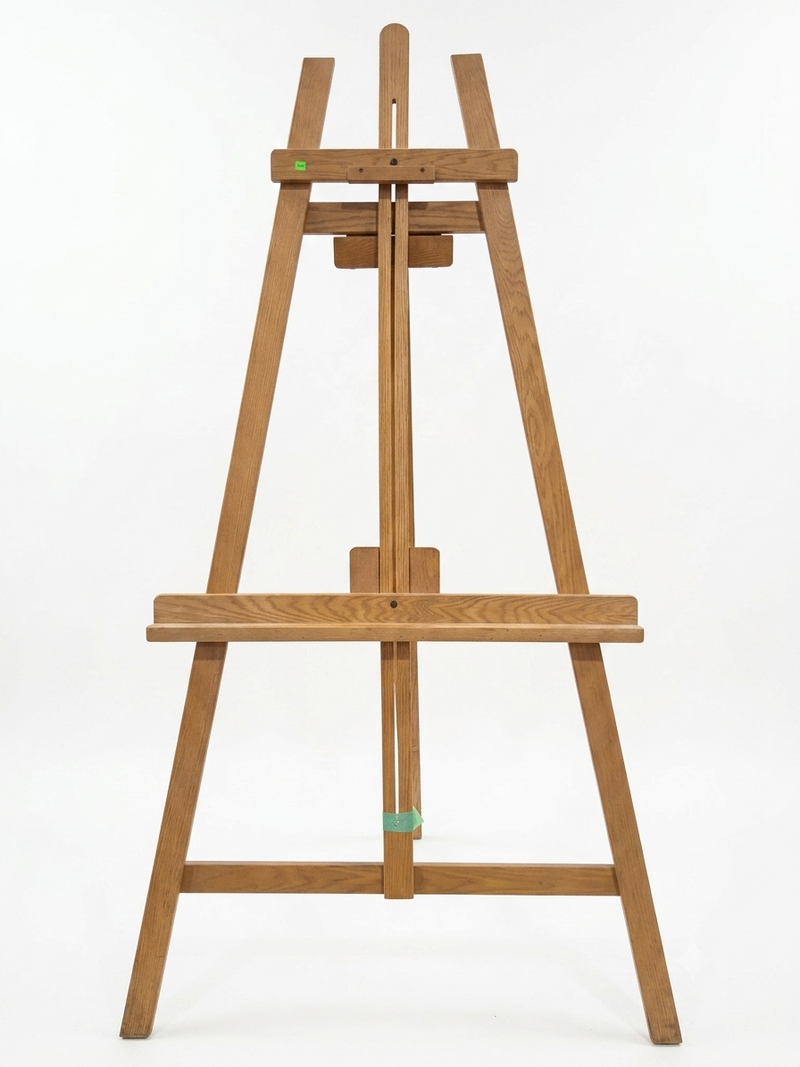 Adjustable Solid Wood Floor Display & Artist Easel