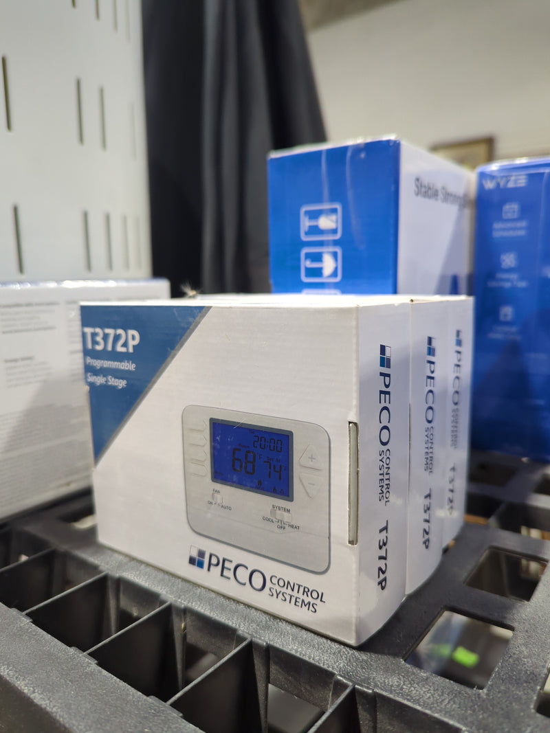 PECO T372P Programmable Single Stage Thermostat