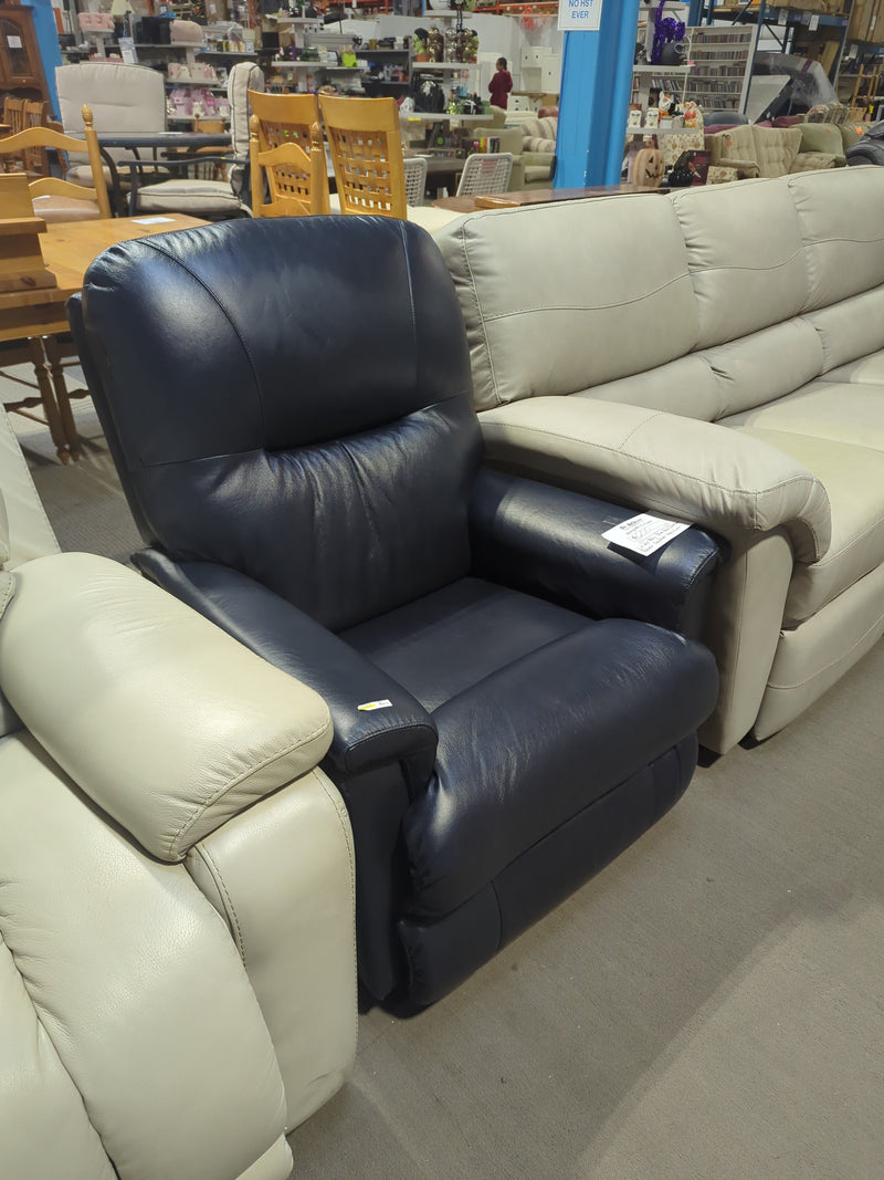 La-Z-Boy Navy Blue Power Recliner