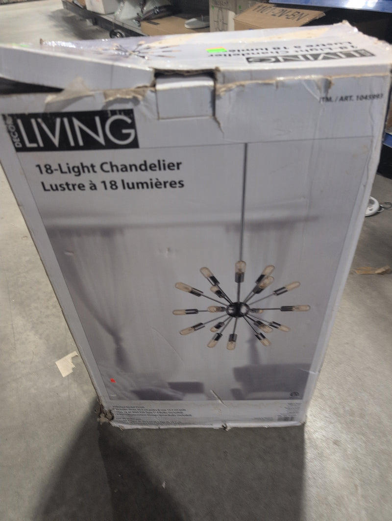 Decor Living 18-Light Chandelier