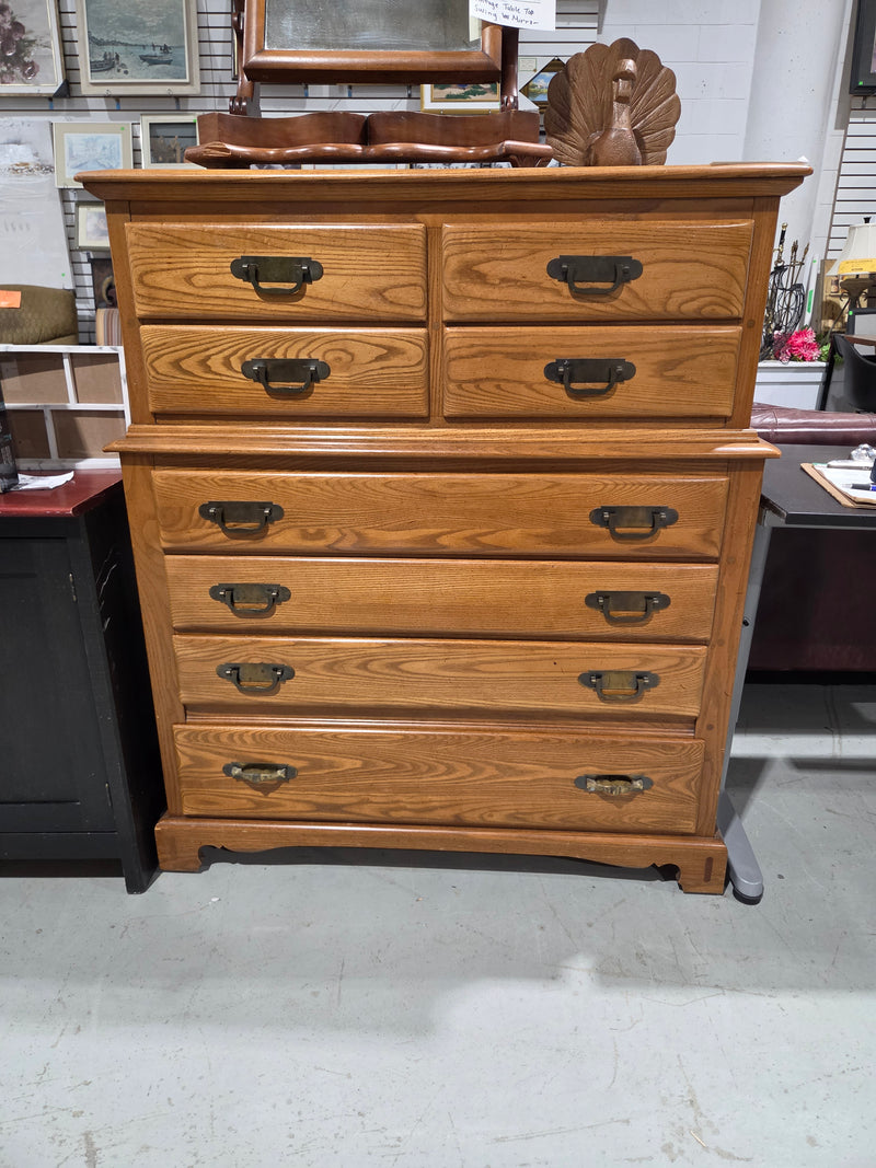Link-Taylor "Countryside" Collection Solid Oak Chest Dresser