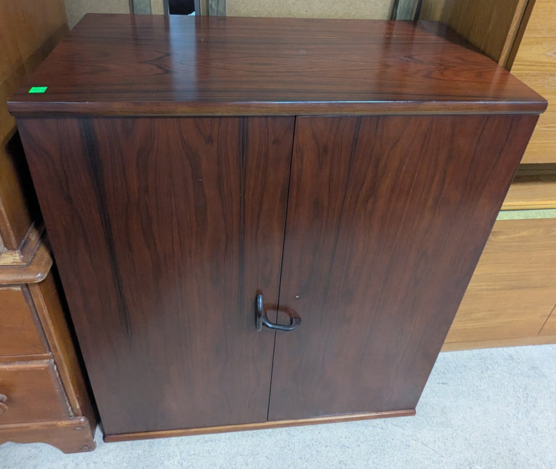 Wood Finish Storage Cabinet
