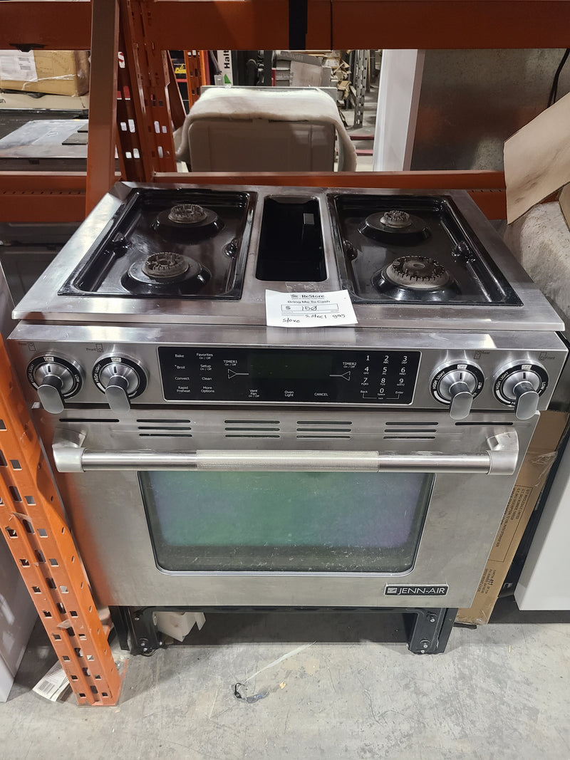 Jenn-Air 30-Inch Stainless Steel Downdraft Gas Stove