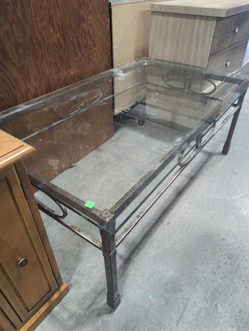 Glass Top Coffee Table