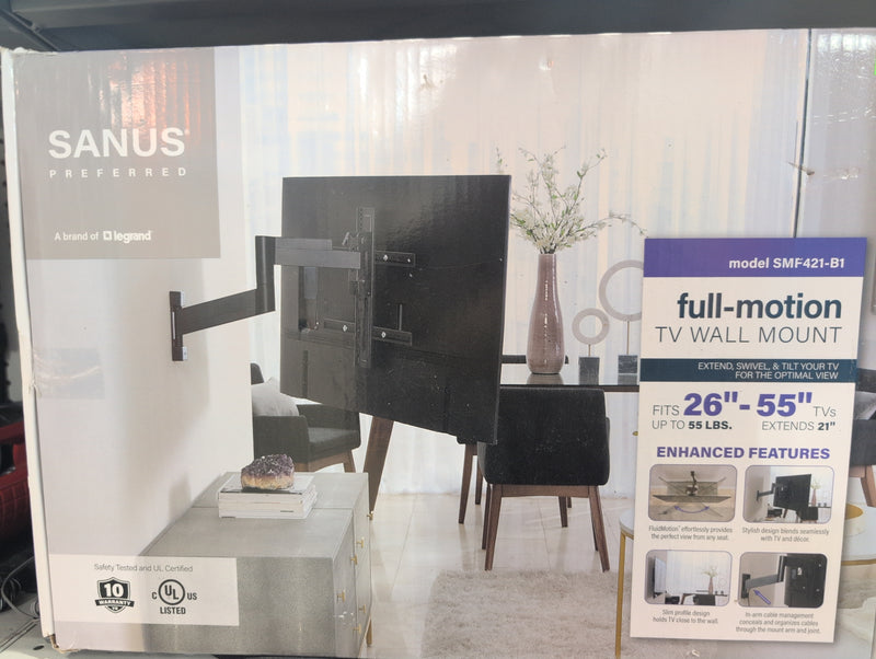 Sanus Preferred Full Motion TV Wall Mount