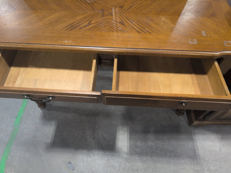Wooden Hallway Table with 2 Drawers