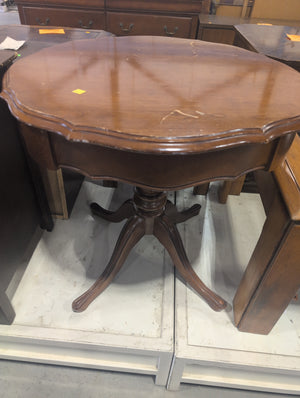 Medium Sized Round Table with Storage Dresser