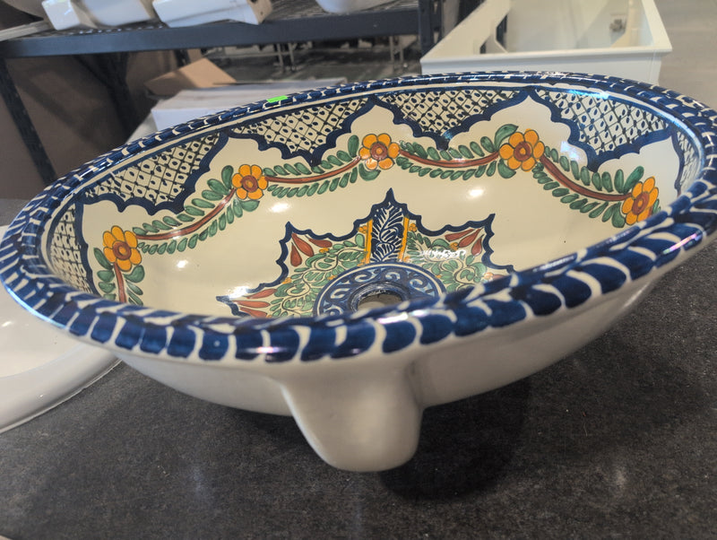 Talavera Design Sink Bowl