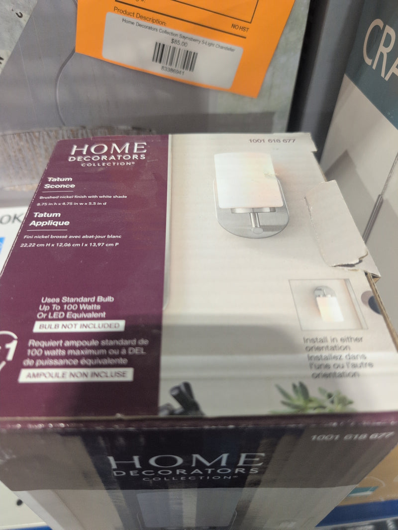 Home Decorators Collection Tatum Sconce
