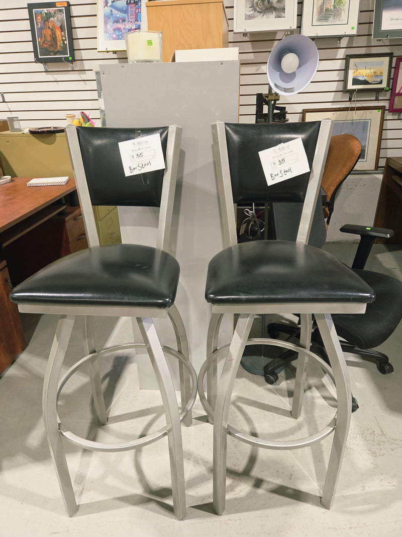 Modern Industrial Swivel Bar Stool