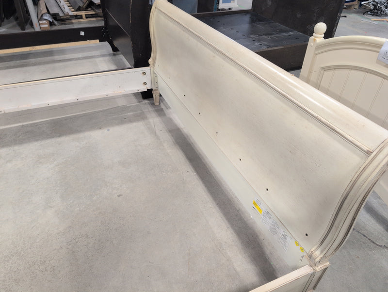 Cream Upholstered bed frame