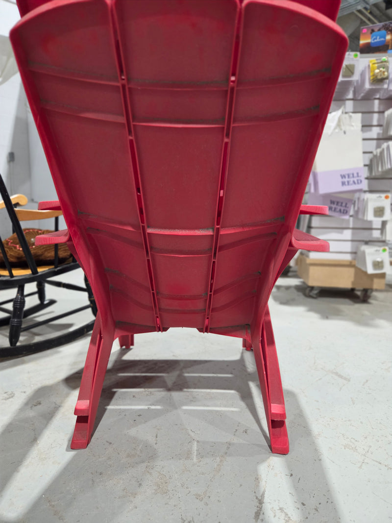 Red Outdoor Muskoka Chair