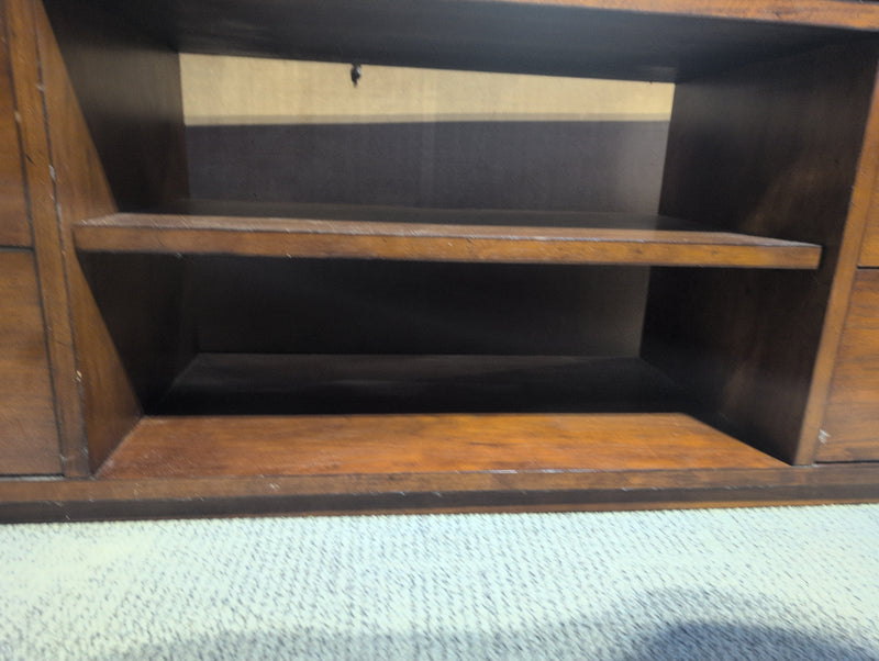 Dark Brown Wooden Sideboard