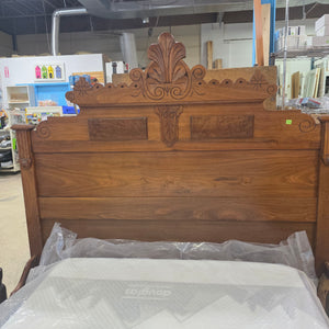 Antique 51" × 77" Bedframe