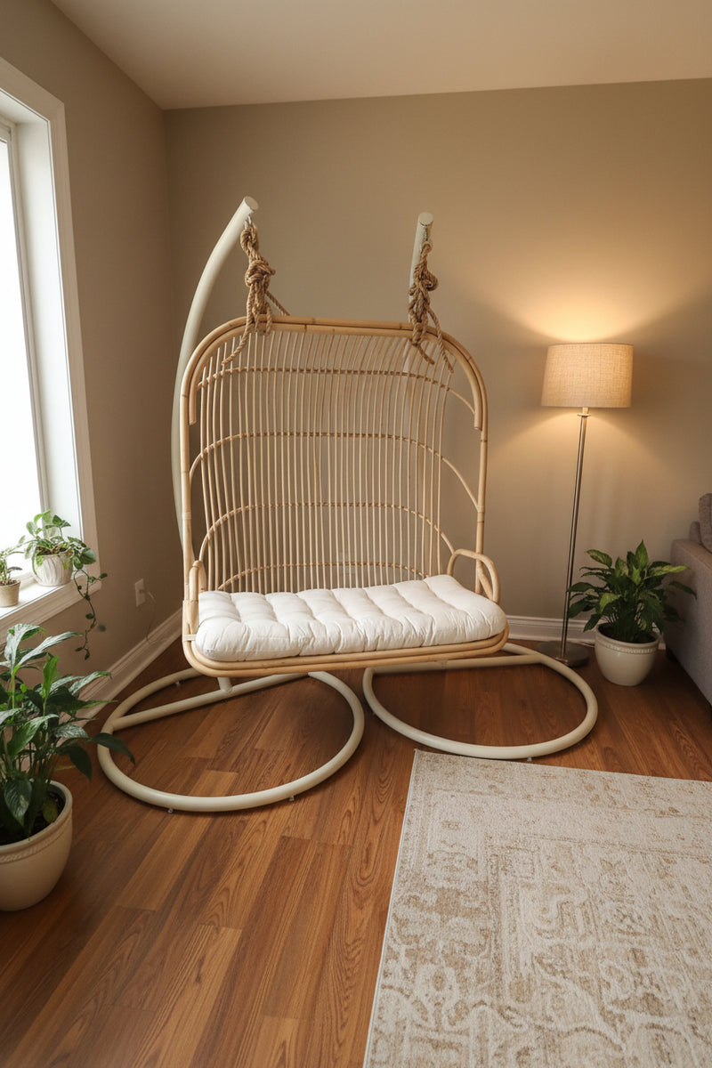 CINTA Double Hanging Chair with Base