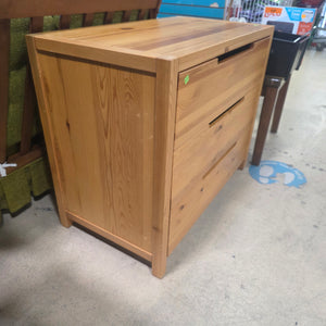Industrial Oak Chest of Drawers
