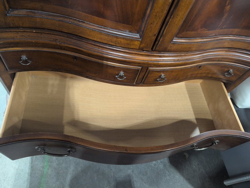 Thomasville Mahogany Veneer TV Armoire