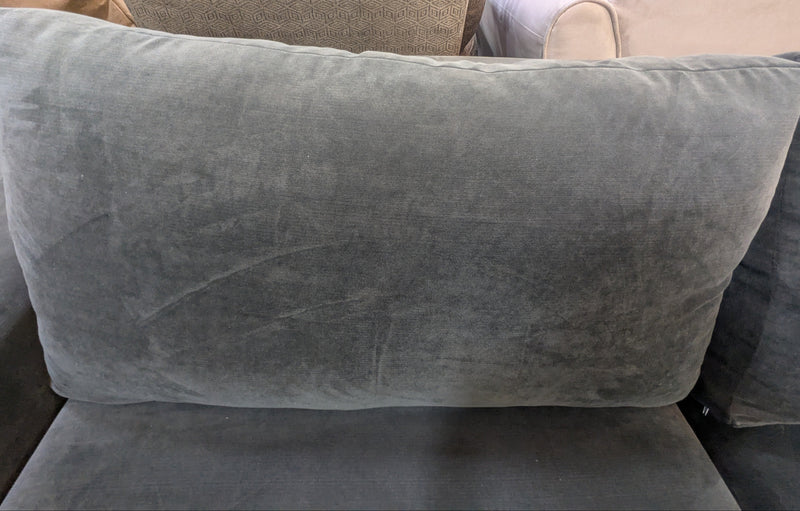 Modern Black Loveseat