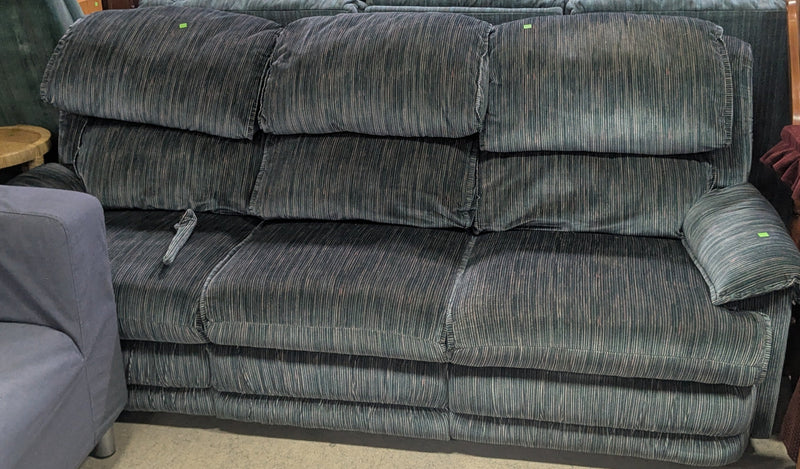 Green Reclining 3 Seater Sofa