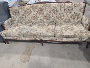 Vintage Floral 3 Seater Sofa