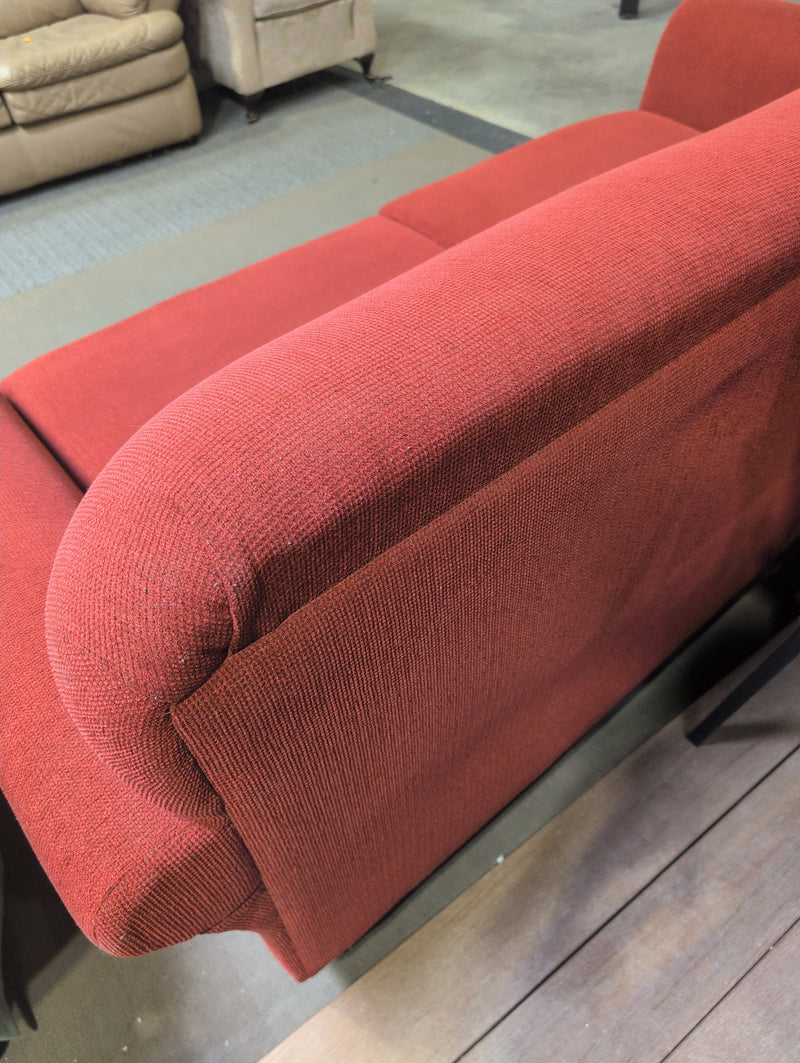Red 2 Seater Sofa