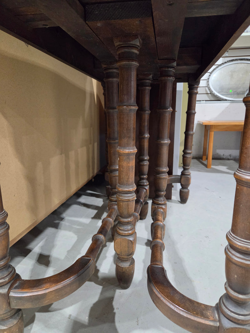 Antique Gateleg Extension Dining Table
