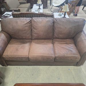 Brown Leather Couch