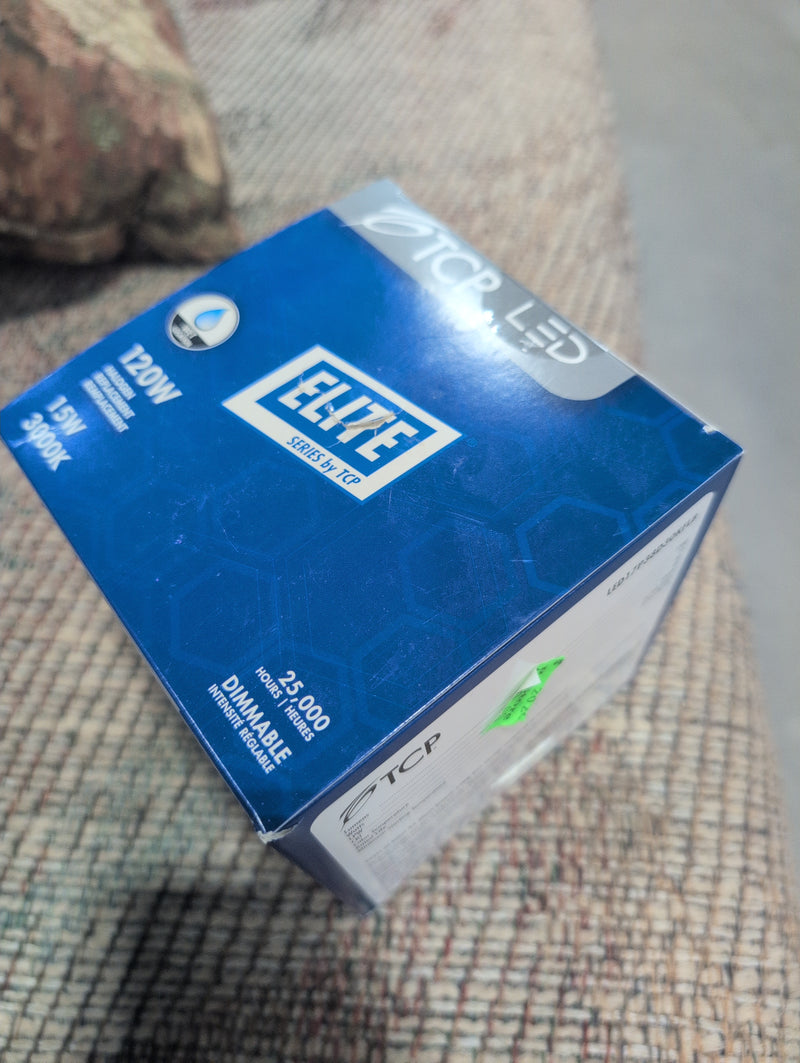 TCP Elite Series LED Halogen Replacement Dimmable Bulb