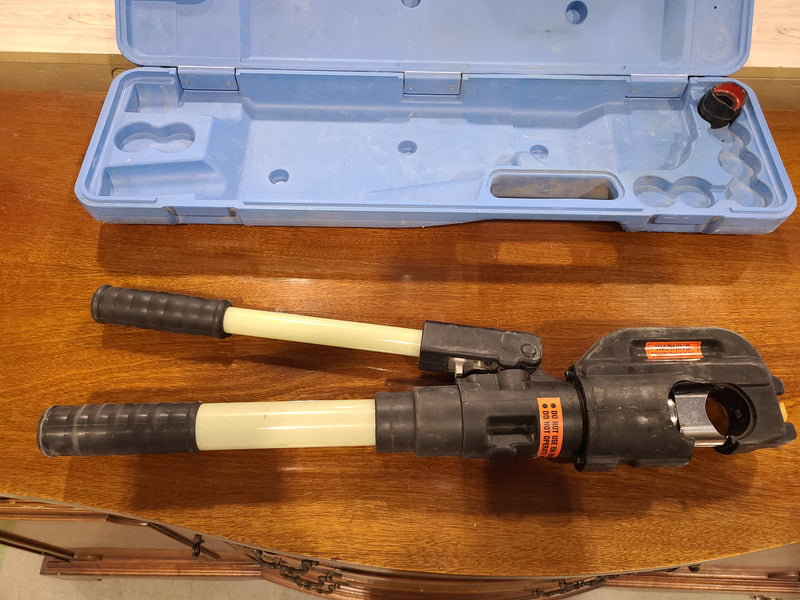 Thomas & Betts TBM14M Manual Hydraulic Crimping Tool with Case