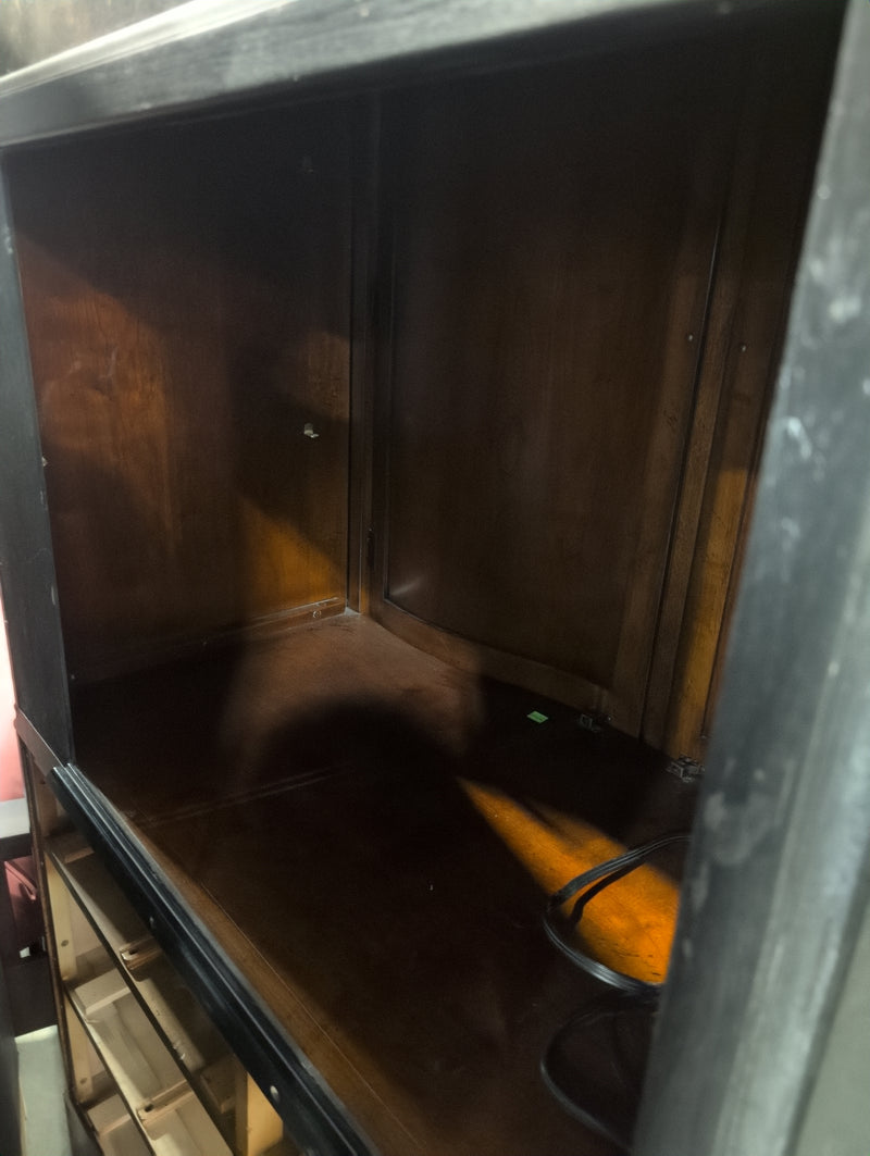 Thomasville Mahogany Veneer TV Armoire