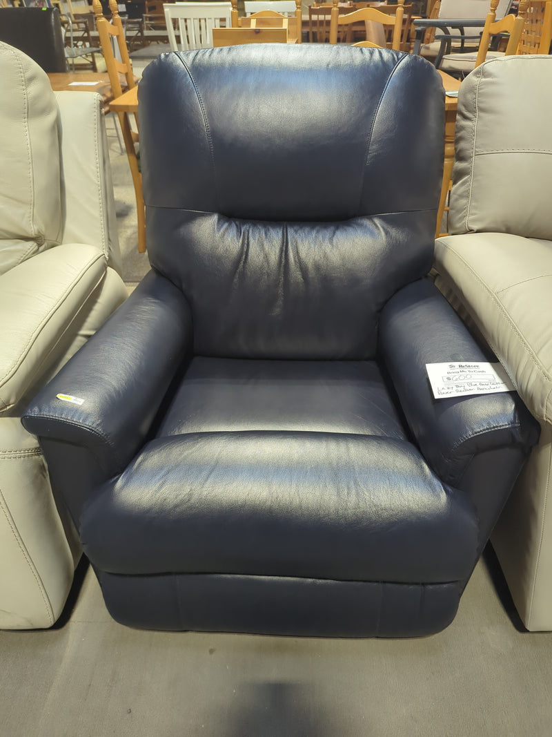 La-Z-Boy Navy Blue Power Recliner