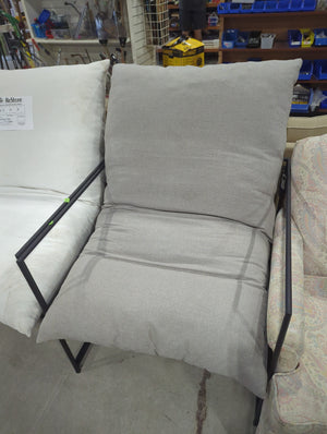 Steel Framed Lounge Chair