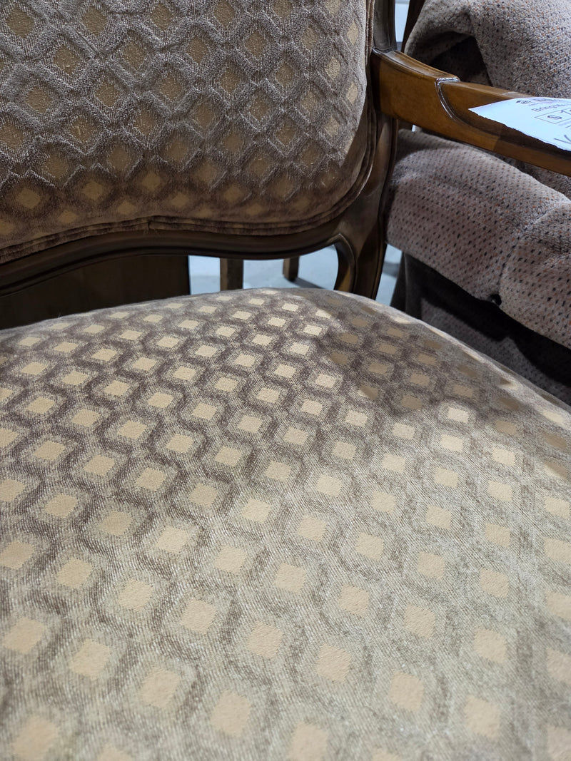 Antique French Provincial Accent Armchair