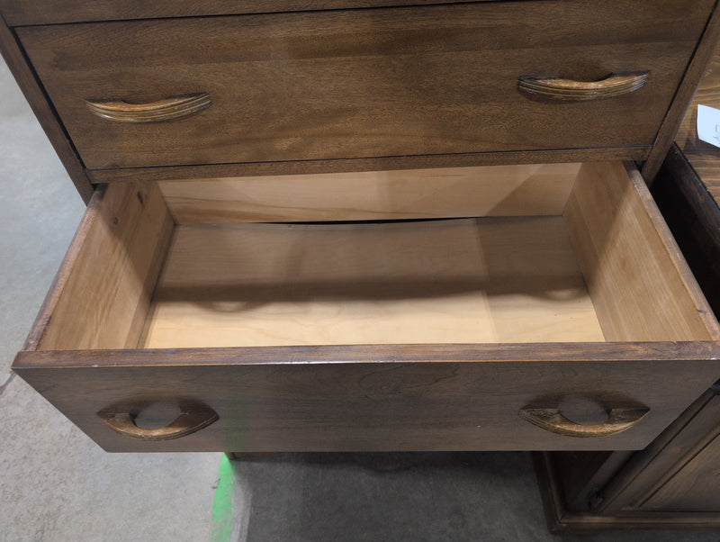 Waterfall Style Wood Dresser