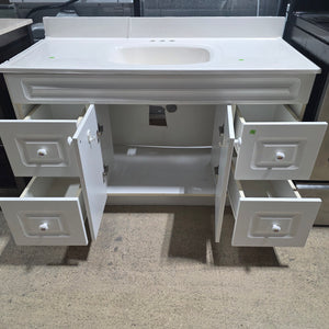 White Bathroom Vanity