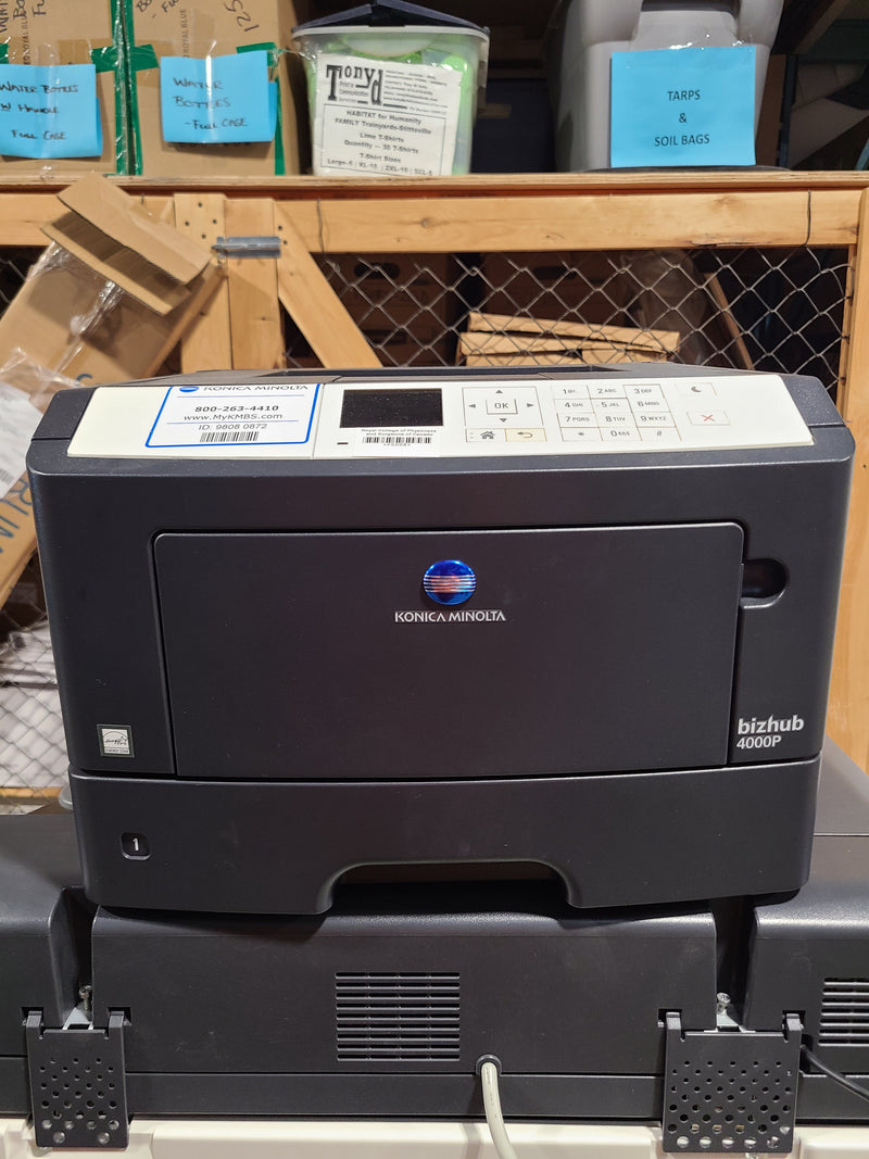 Konica Minolta bizhub 4000P High-Speed Monochrome Laser Printer