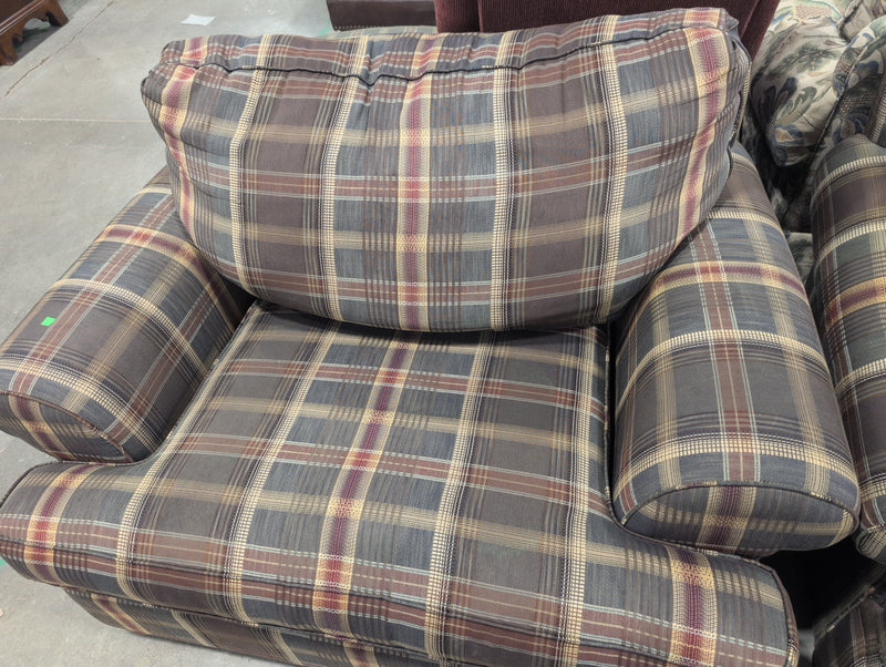 Plaid Armchair