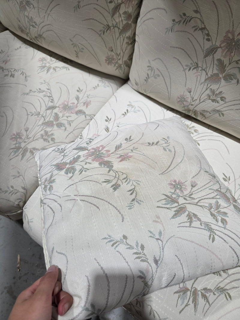 Traditional Floral Sofa