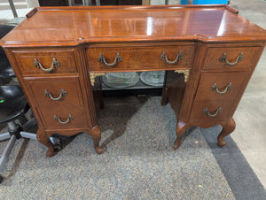 Wooden Desk with Drawers