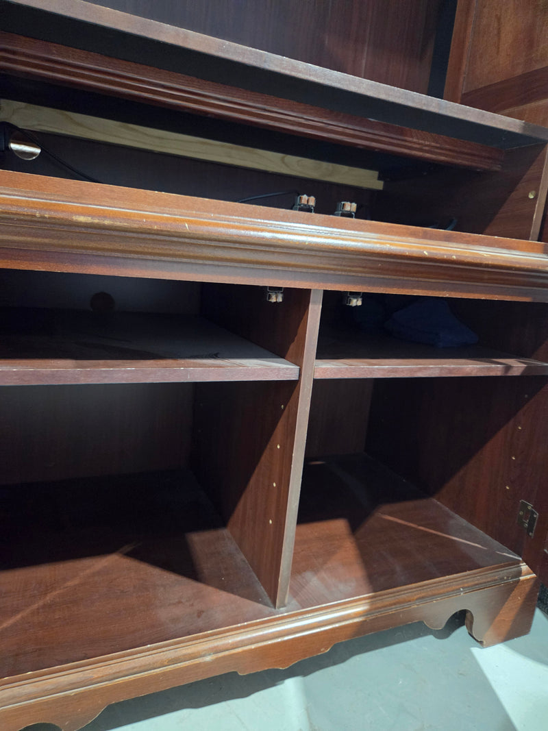 Solid Wood TV Armoire