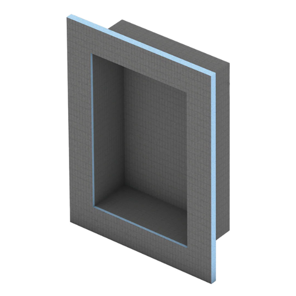 Wedi 16" x 12" Square Edge Prefabricated Waterproof Shower Niche
