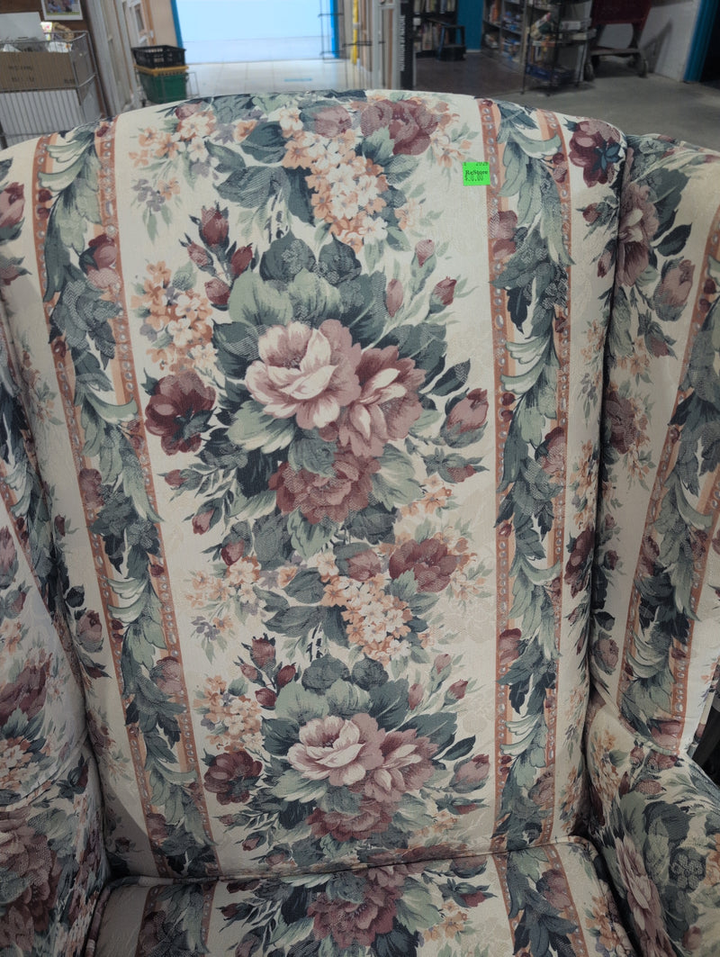 Traditional Floral Armchair