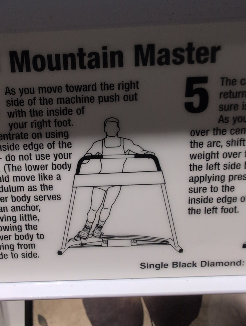 Skier's Edge Skiing Exercise/Training Machine Big Mountain Series S4