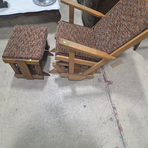 Solid Wood Glider Chair