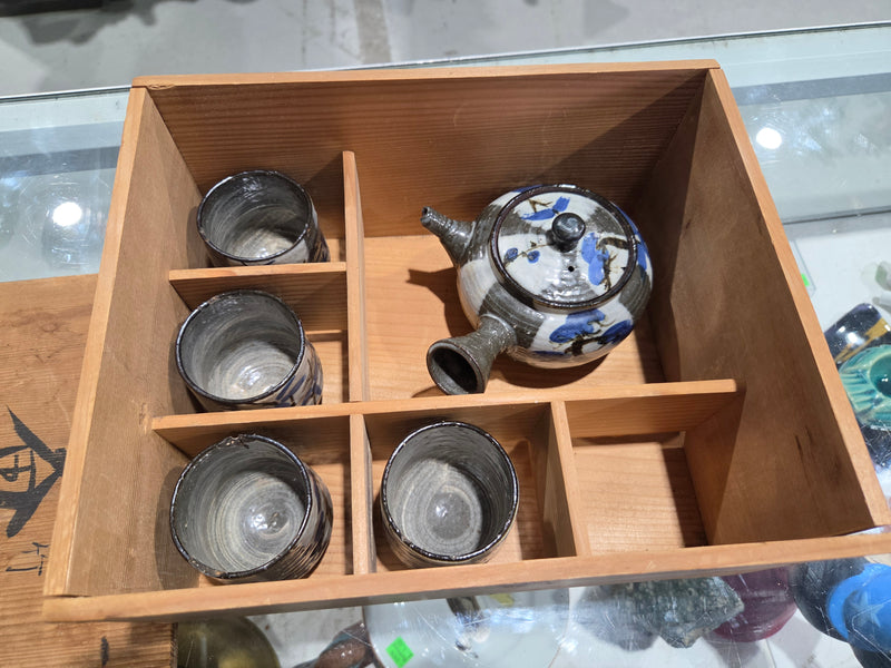 Vintage Japanese Ceramic Tea Set