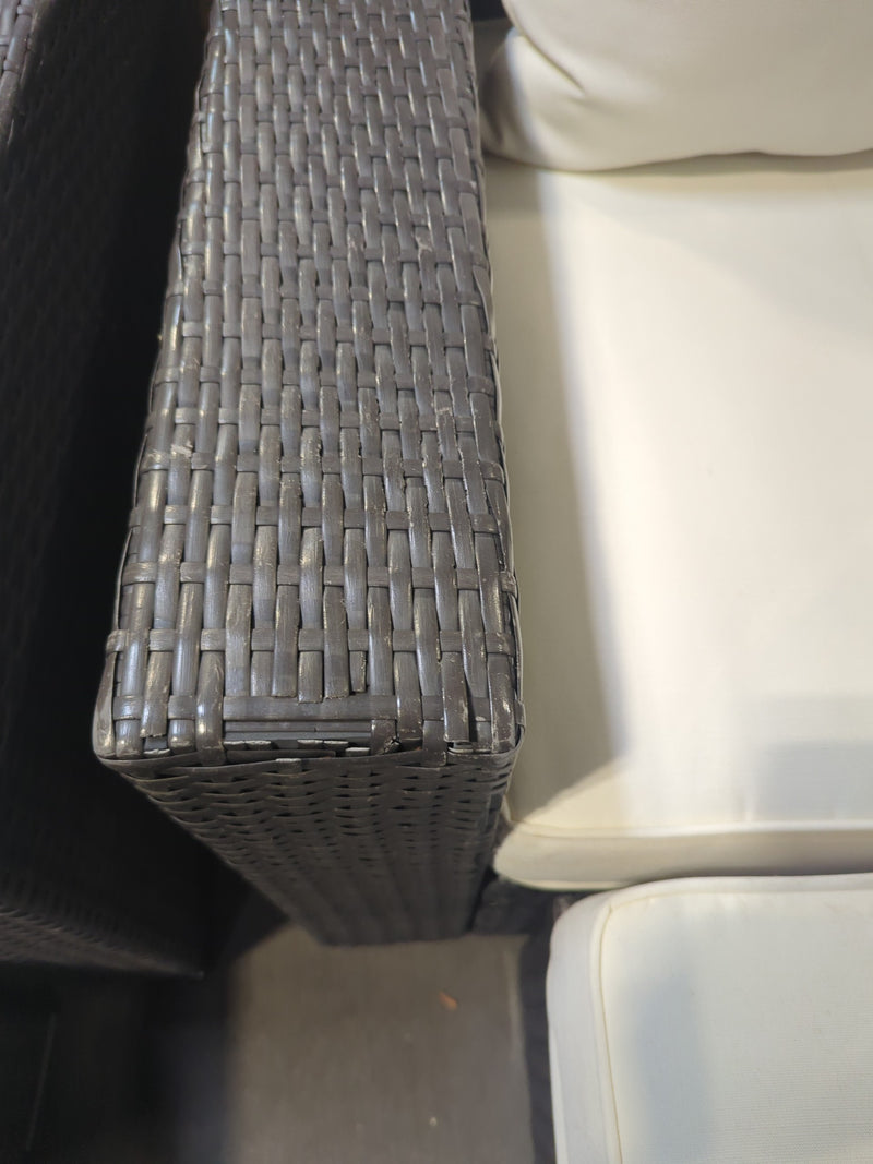 Outdoor Chair + Ottoman