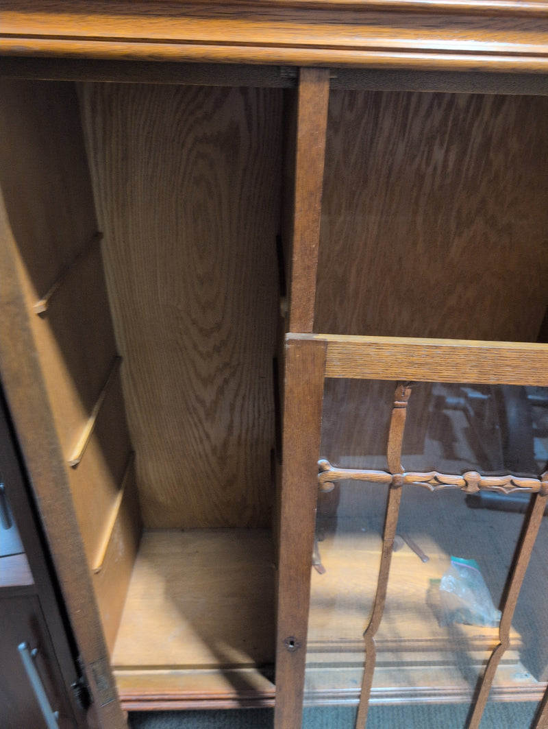 Curio Cabinet with Glass Door