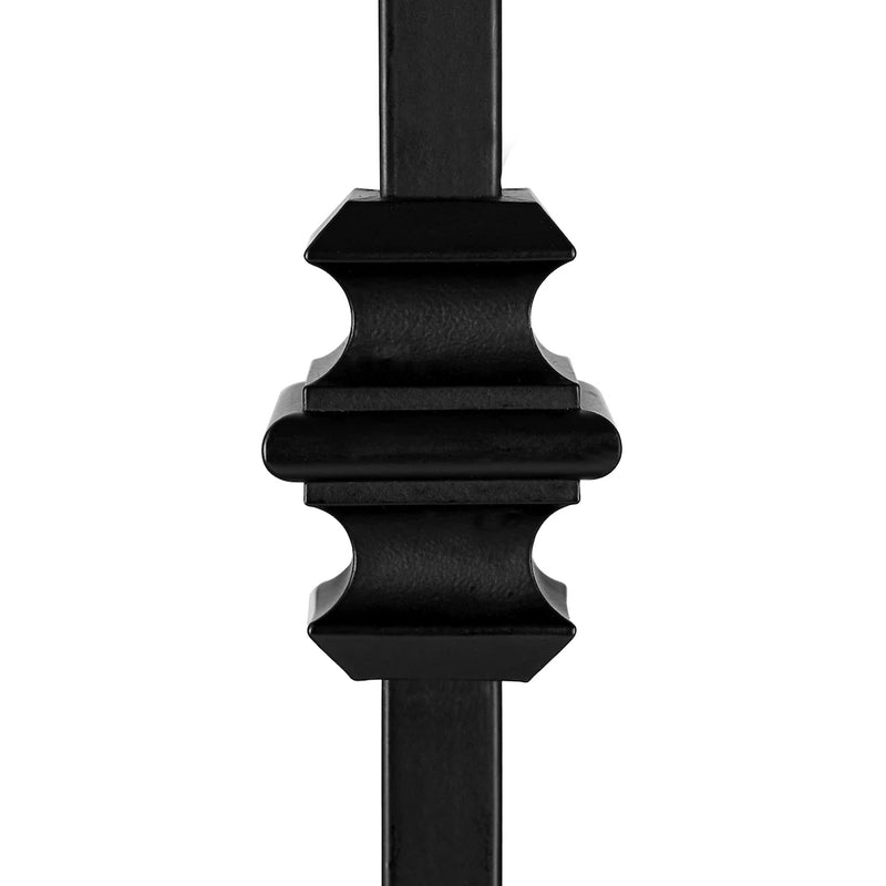 Nuvo Iron Royal Railing Collection "Versailles" Outdoor Stair Balusters – 25-1/8" x 1/2" (13-Pack)