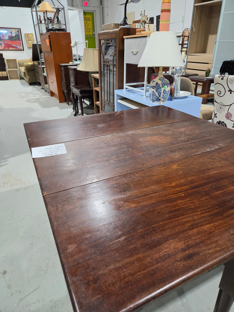 Antique Drop-Leaf Dining Table