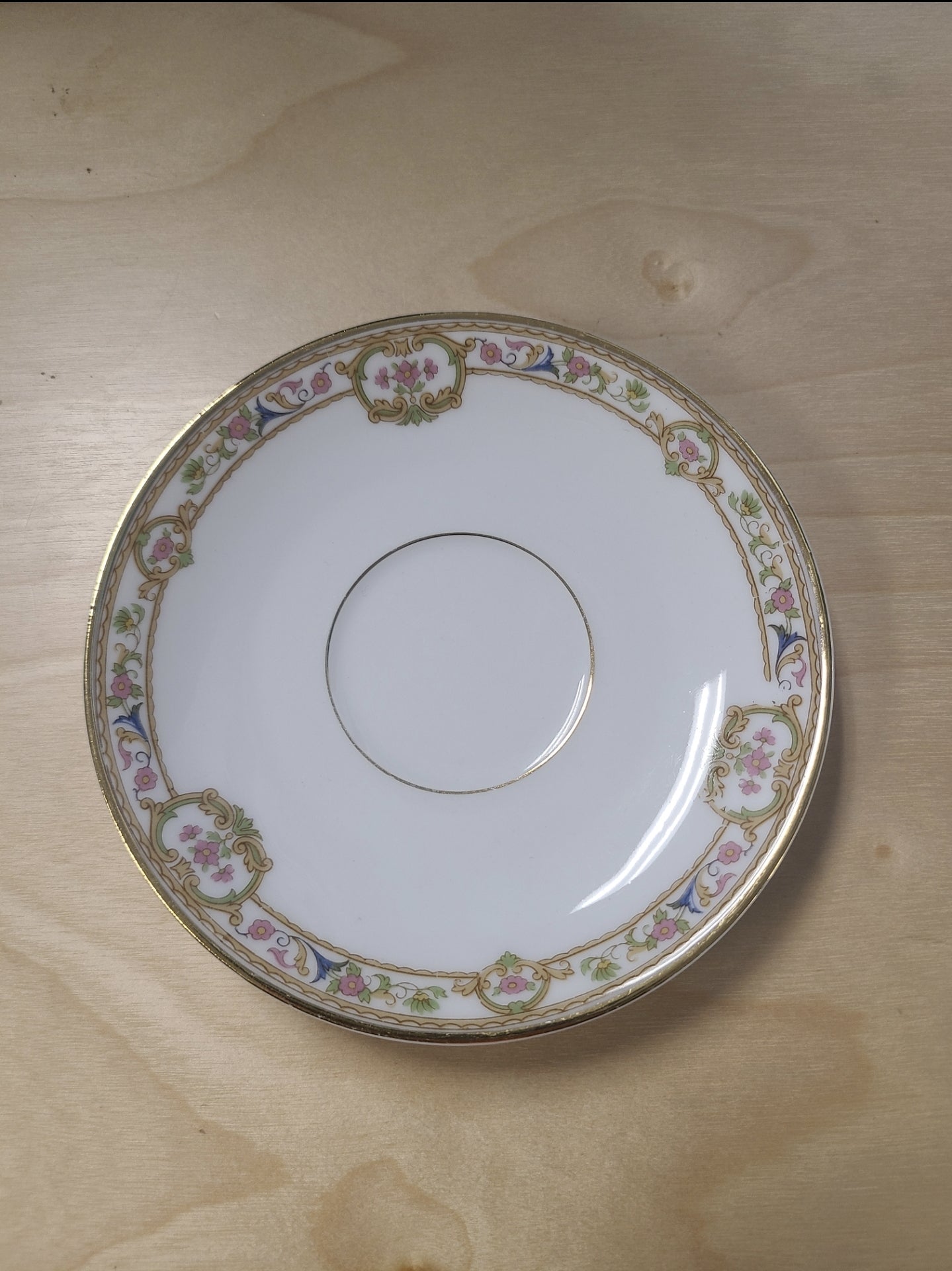 Vintage Bernardaud Limoges Fine China Cream Soup Specialty Set